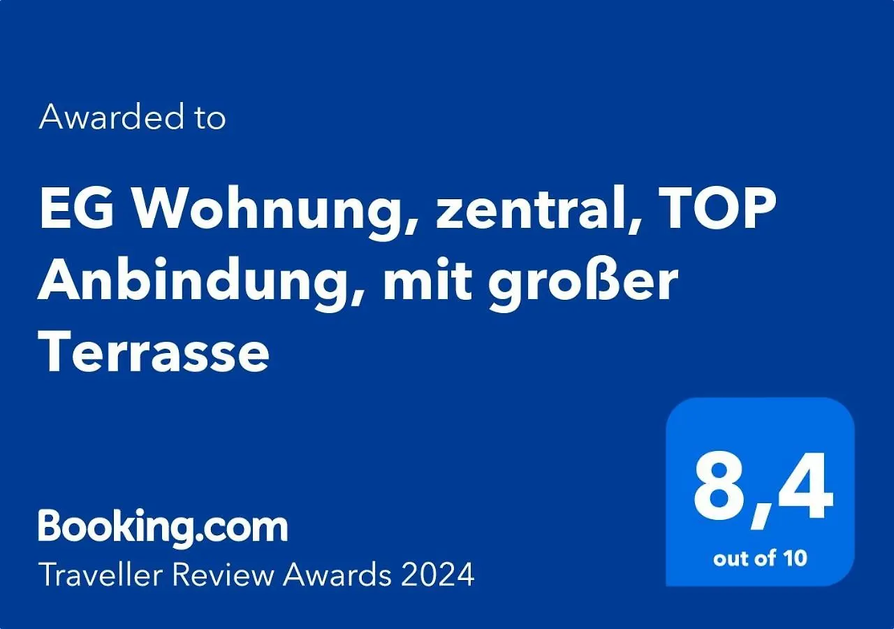 Appartement Eg Wohnung, Zentral, Top Anbindung, Mit Grosser Terrasse Dresden